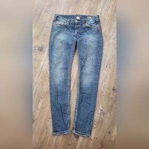 Ladies Silver Jeans